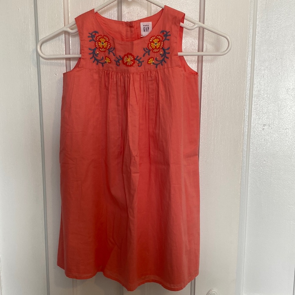 GAP girls summer dress, pink, size 5